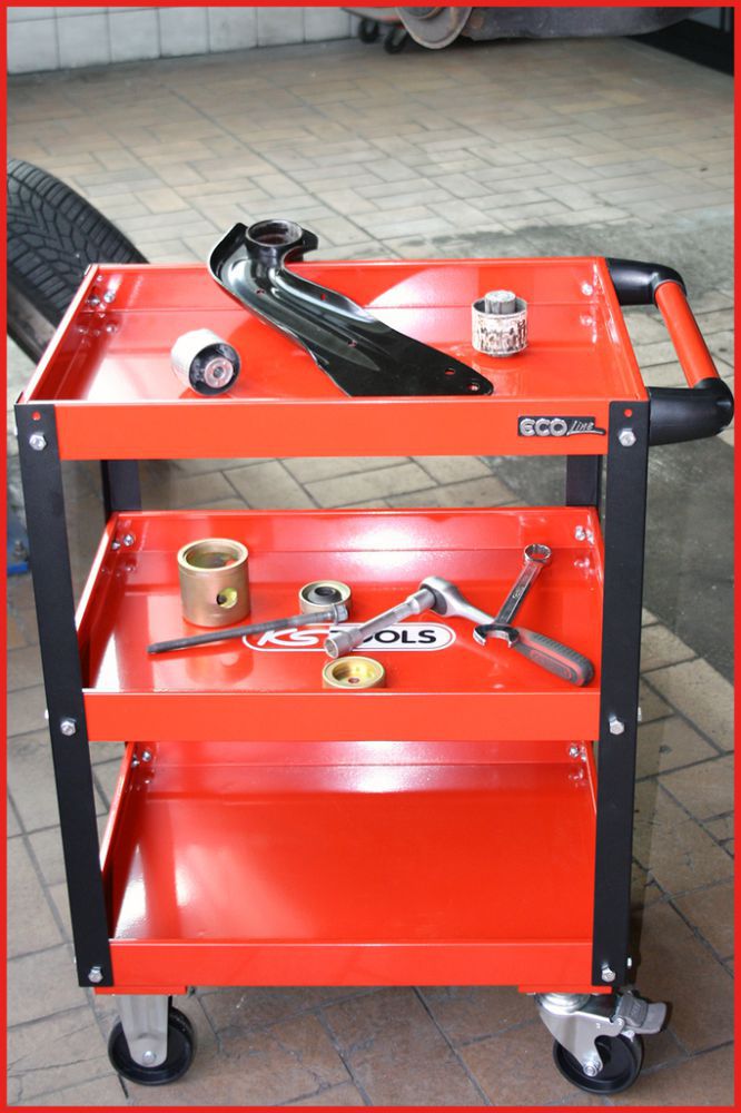 Produktbild KS Tools ECOline Werkstatt-Servicewagen, H850xB680xT425mm bild 10