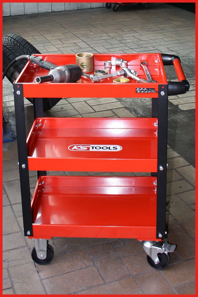 Produktbild KS Tools ECOline Werkstatt-Servicewagen, H850xB680xT425mm bild 12