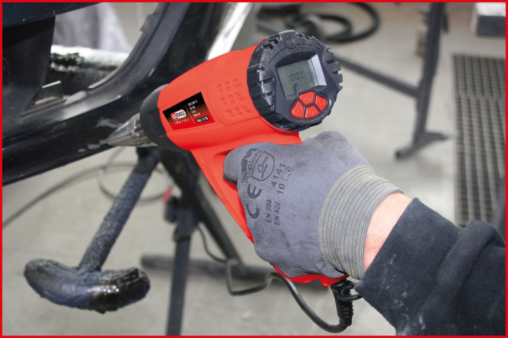 Produktbild KS Tools Heißluftgebläsepistolen-Satz, Digital, 5-tlg. bild 2