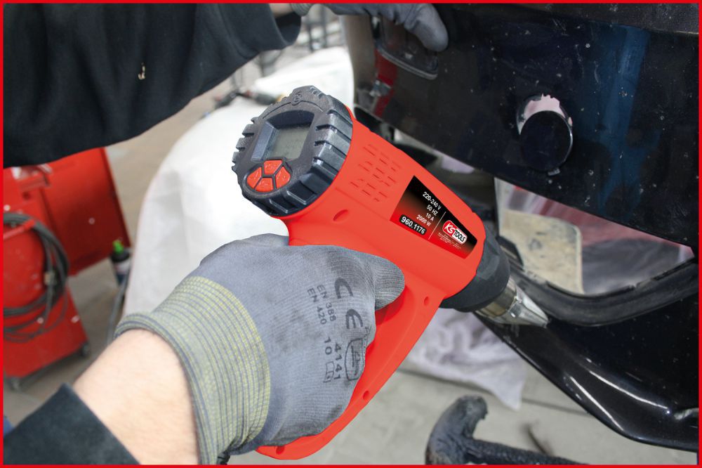 Produktbild KS Tools Heißluftgebläsepistolen-Satz, Digital, 5-tlg. bild 5