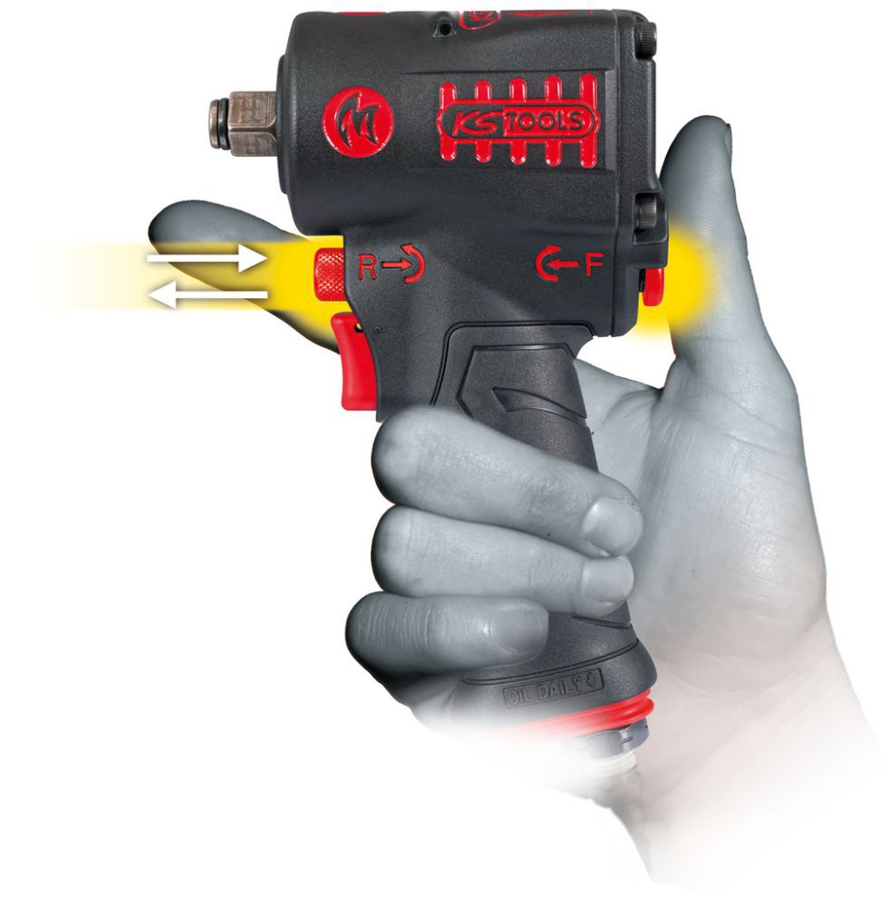 Produktbild KS Tools miniMONSTER Hochleistungs Druckluft Schlagschrauber 1/2 Zoll 1.390 Nm bild 6