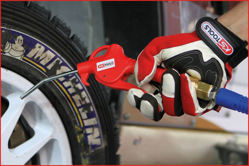 Produktbild KS Tools Universal-Druckluft-Ausblaspistole, 95mm bild 3