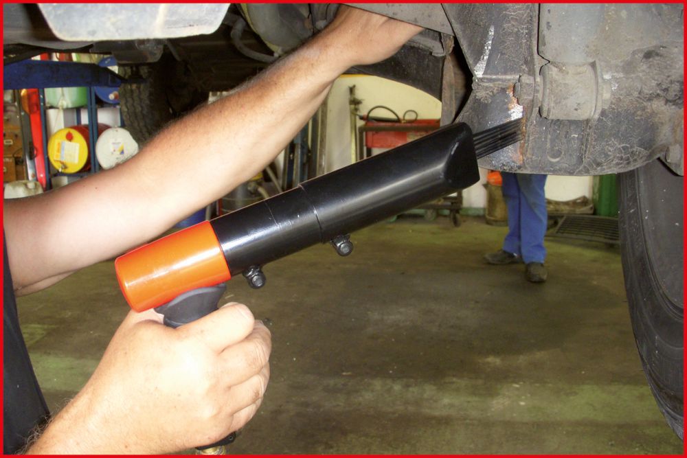 Produktbild KS Tools Druckluft Nadelentroster 3/8 Zoll max 6,3 bar 1/4 Zoll PT bild 2