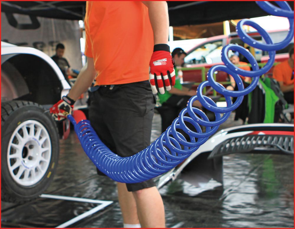 Produktbild KS Tools PU Druckluft Spiralschlauch Durchmesser 8mm bild 4