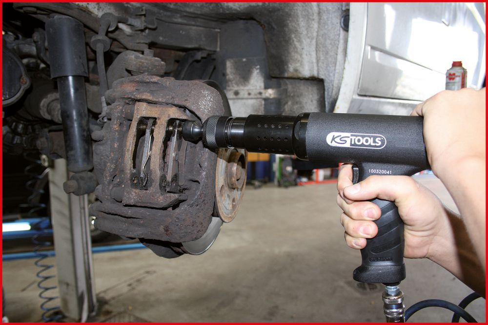 Produktbild KS Tools Vibro-Power Druckluft-Meißelhammer-Satz, 6-tlg. bild 3