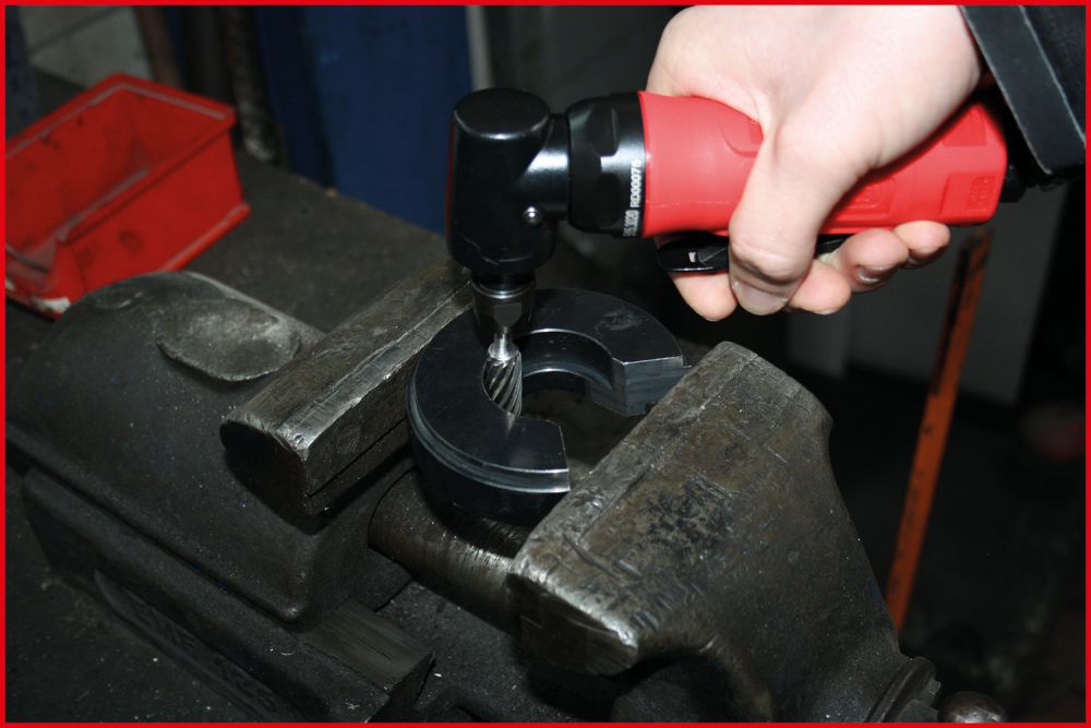 Produktbild KS Tools Druckluft-Winkelstabschleifer, 18.000 U/min bild 4