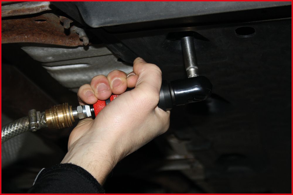 Produktbild KS Tools 1/4 Zoll Slim POWER Mini Druckluft Umschaltratsche 34 Nm bild 4