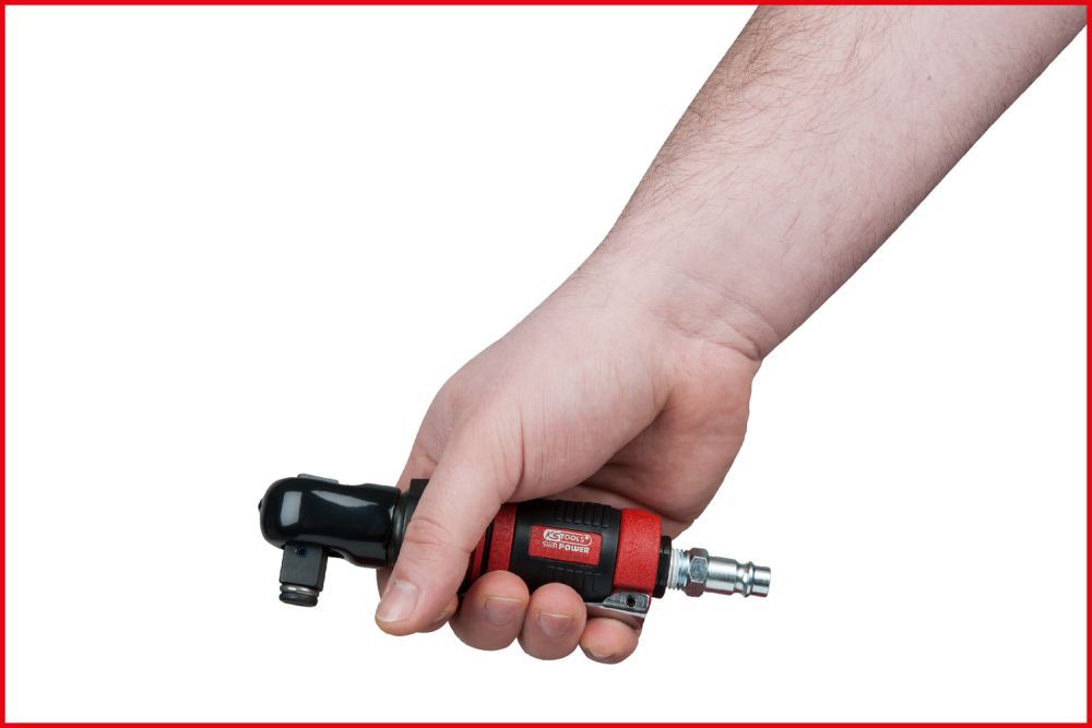 Produktbild KS Tools 1/2 Zoll Slim POWER Mini Druckluft Umschaltratsche 34 Nm bild 3
