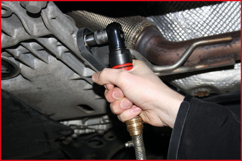 Produktbild KS Tools 1/2 Zoll Slim POWER Mini Druckluft Umschaltratsche 34 Nm bild 4