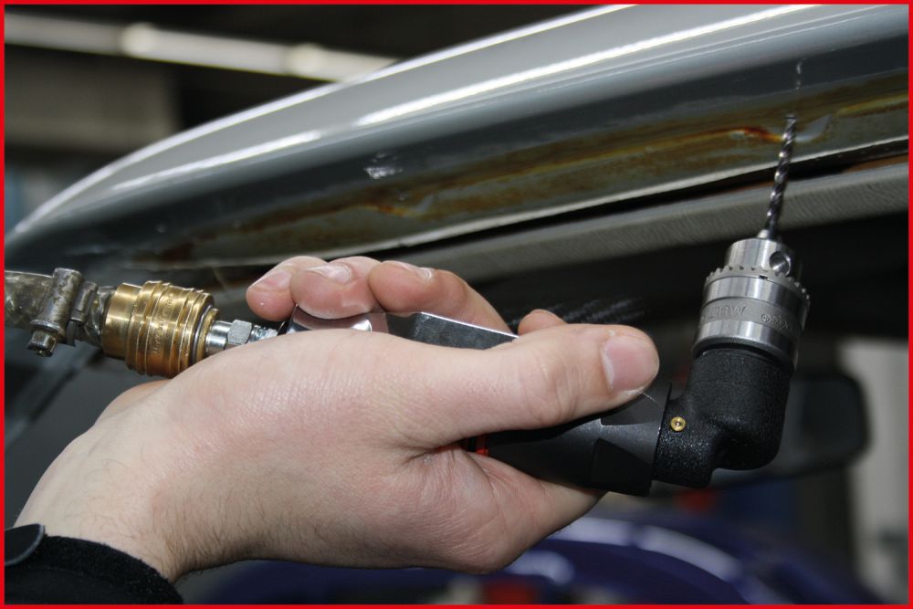 Produktbild KS Tools 3/8"SlimPOWER Mini-Druckluft-Winkelbohrmaschine bild 6