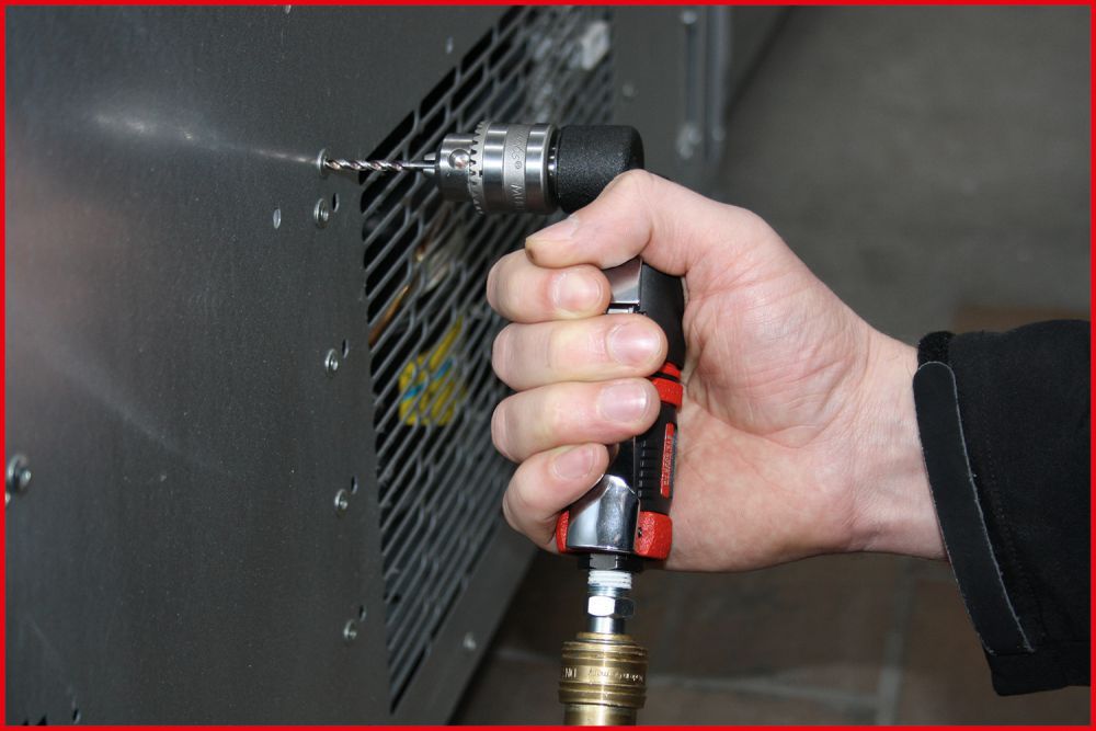 Produktbild KS Tools 3/8"SlimPOWER Mini-Druckluft-Winkelbohrmaschine bild 5