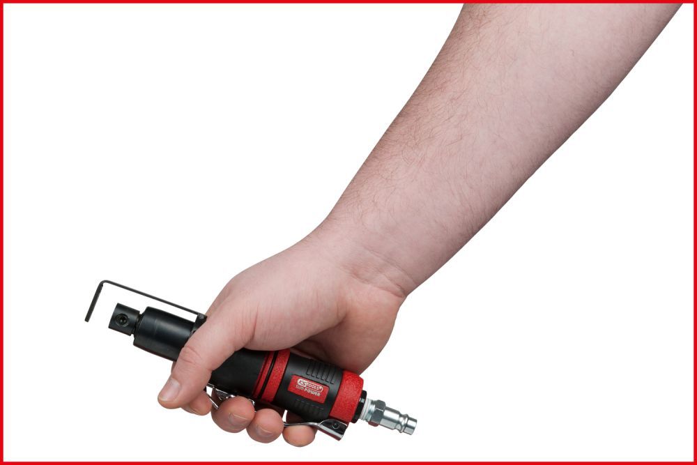 Produktbild KS Tools SlimPOWER Mini-Druckluft-Karosserie-Stichsäge, 170mm bild 3