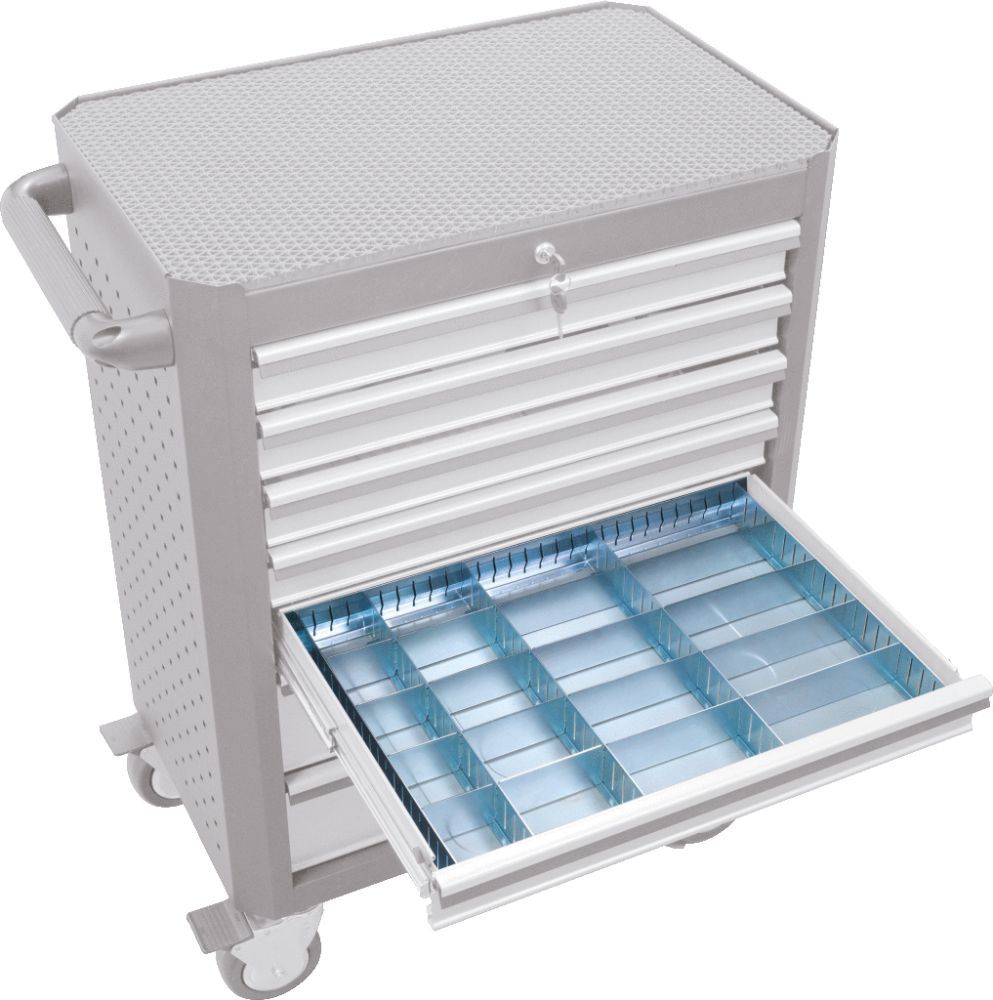 Produktbild KS Tools Schubladen-Einteiler-Satz, 23-tlg. bild 2