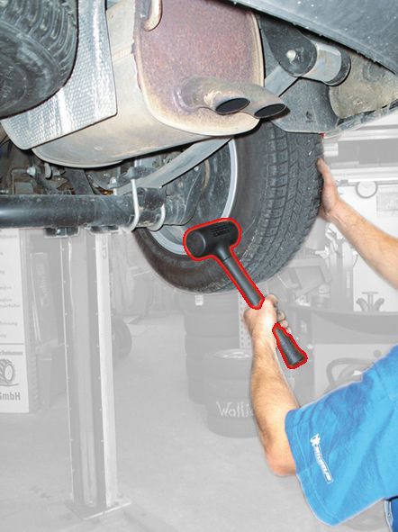 Produktbild KS Tools Rückschlagfreier Schonhammer, 1720g bild 4