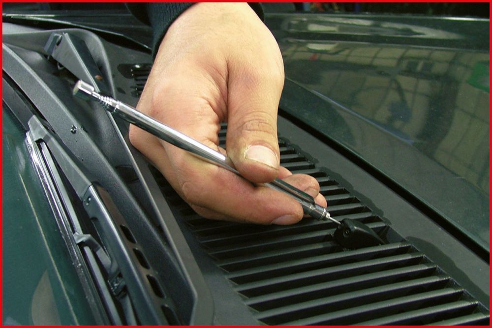 Produktbild KS Tools 2 in 1 Teleskop-Magnethalter mit Waschdüsen-Reinigungs- und Einstellwerkzeug, 15 bild 4