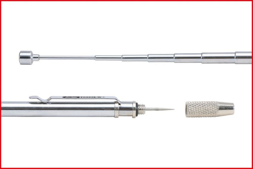 Produktbild KS Tools 2 in 1 Teleskop-Magnethalter mit Waschdüsen-Reinigungs- und Einstellwerkzeug, 15 bild 9