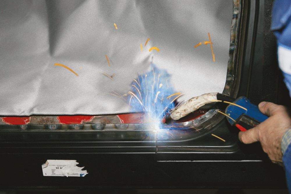 Produktbild KS Tools Flammschutzmatten 1500x2000mm bild 2