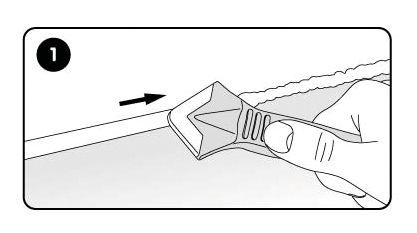 Produktbild KS Tools FUGENFIX Silikonschaber und Abziehersatz 7 Teile bild 4
