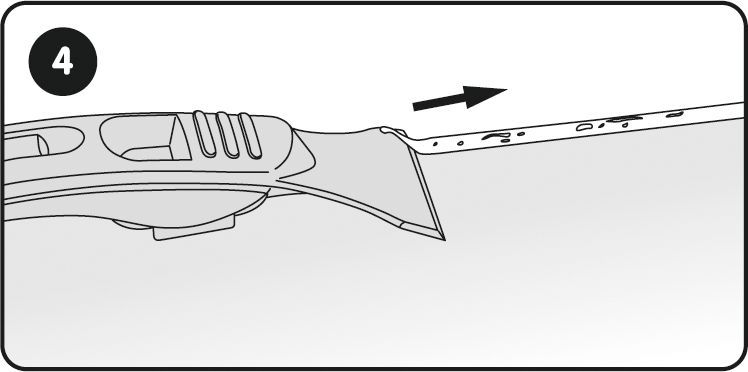 Produktbild KS Tools FUGENFIX Silikonschaber und Abziehersatz 7 Teile bild 7
