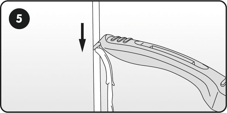 Produktbild KS Tools FUGENFIX Silikonschaber und Abziehersatz 7 Teile bild 8
