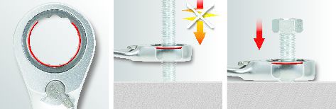 Produktbild KS Tools GEARplus RINGSTOP Ratschenringmaulschlüssel Satz abgewinkelt 5-teilig bild 4