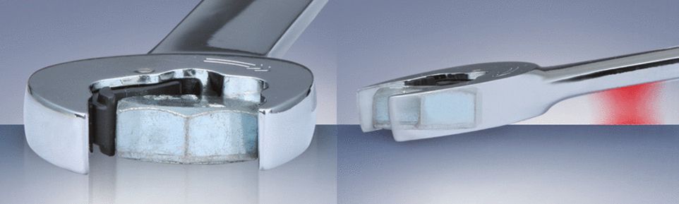 Produktbild KS Tools DUO GEARplus Ringmaulschlüssel Maul Ratschenfunktion 8 mm bild 4