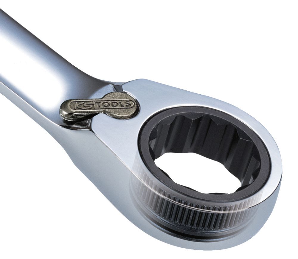 Produktbild KS Tools DUO GEARplus Ringmaulschlüssel Maul Ratschenfunktion 13 mm umschaltbar bild 3