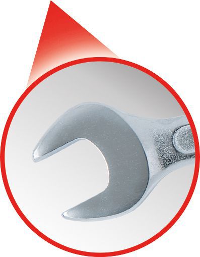 Produktbild KS Tools CLASSIC Doppel Maulschlüssel Satz 8 Teile 6x7 bis 20x22mm bild 5