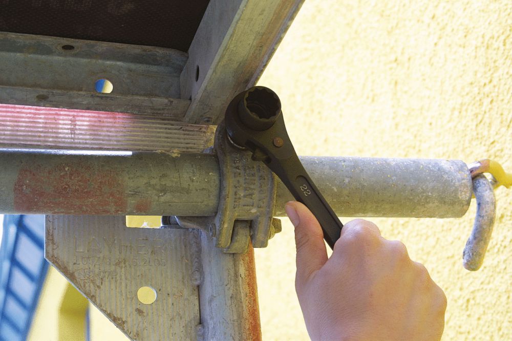 Produktbild KS Tools Gerüstbauschlüssel umschaltbar 32x36mm bild 5