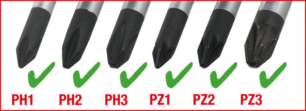 Produktbild KS Tools 6 in 1 ERGOTORQUEplus Schraubendreher 230mm bild 7