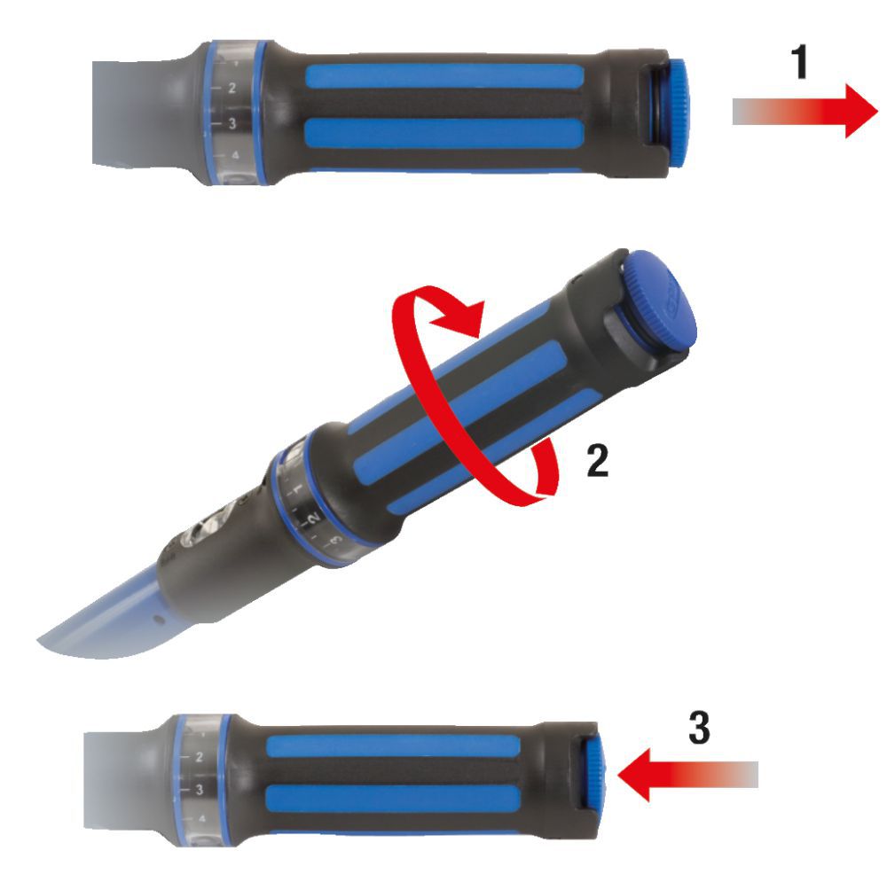 Produktbild KS Tools 1/2" ERGOTORQUE®precision Ratschen-Drehmomentschlüssel, 10-100Nm bild 6
