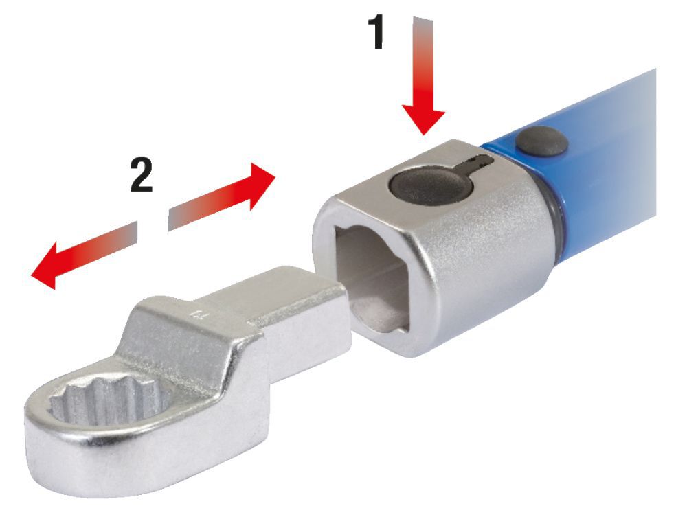 Produktbild KS Tools 9x12mm ERGOTORQUE®precision Einsteck-Drehmomentschlüssel, 5-50Nm bild 3