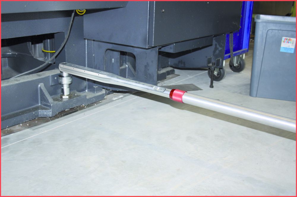 Produktbild KS Tools 3/4"ALUTORQUEprecision-Drehmomentschlüssel, 140-760Nm, Rechtsanzug, Einzelvierka bild 12