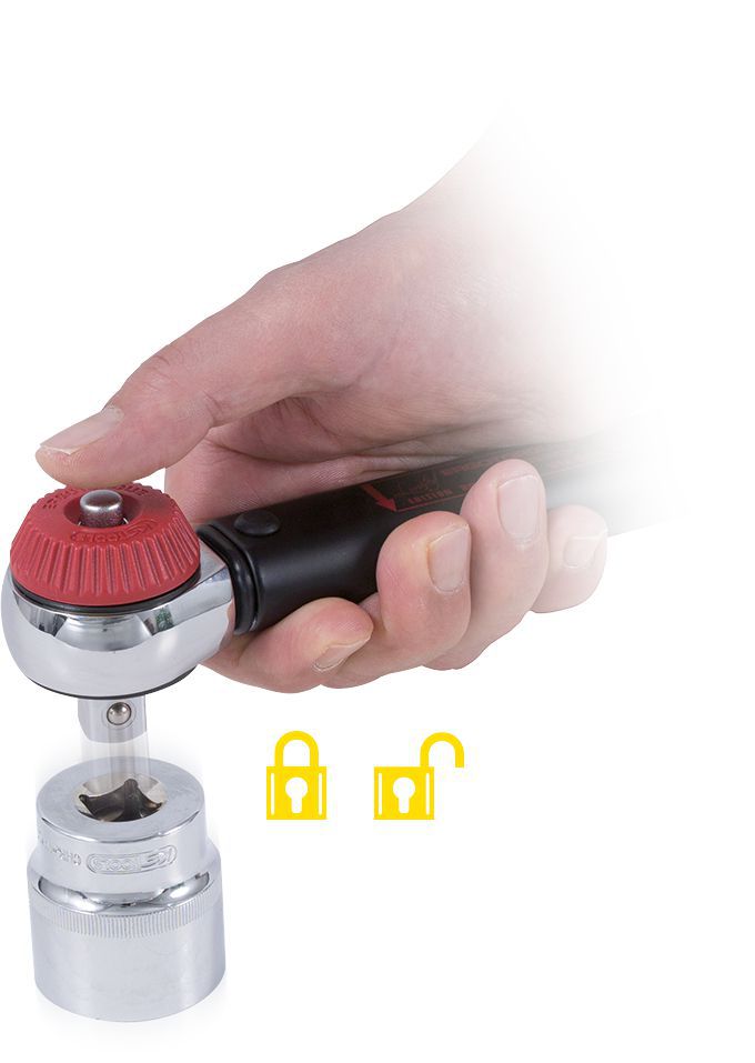 Produktbild KS Tools 1/2" ERGOTORQUE®precision Drehmomentschlüssel 20-200 Nm mit Quick-Lock Drehknopf bild 8