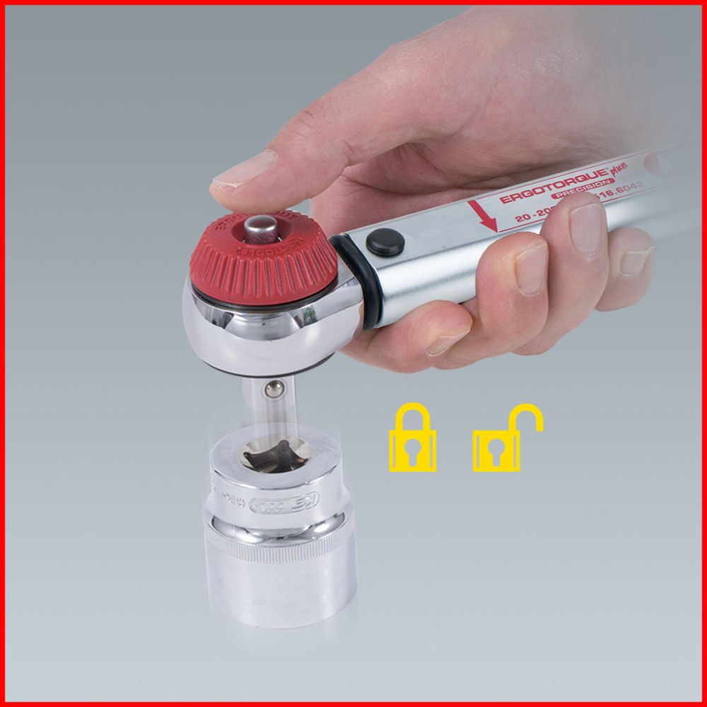 Produktbild KS Tools 1/2" ERGOTORQUE®precision Drehmomentschlüssel 20-200 Nm mit Quick-Lock Drehknopf bild 14