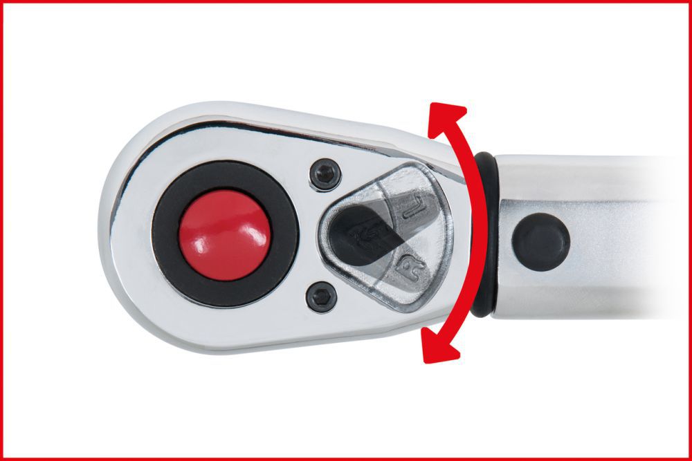 Produktbild KS Tools Aktion 1/2" ERGOTORQUE®precision Ratschen-Drehmomentschlüssel, 20-200Nm, rot bild 14