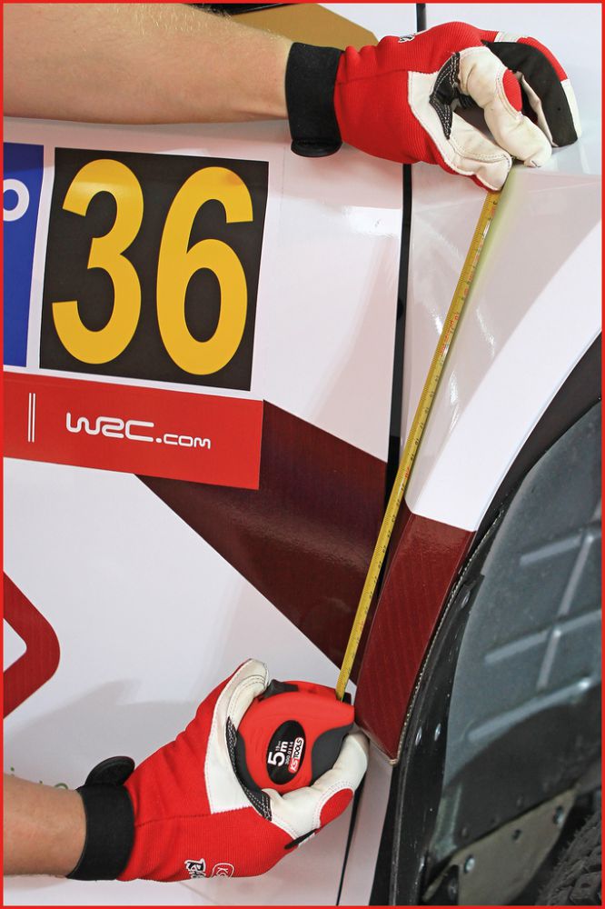 Produktbild KS Tools Bandmaß mit Feststeller schwarz - rot 5m 19mm bild 3