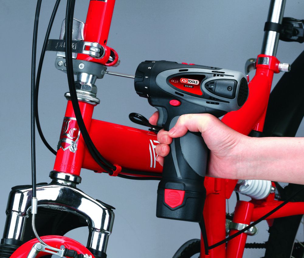 Produktbild KS Tools 1/4'' Akku-Bit-Schrauber, 24Nm, 400 U/min 10,8V, ohne Akku und Ladegerät bild 2