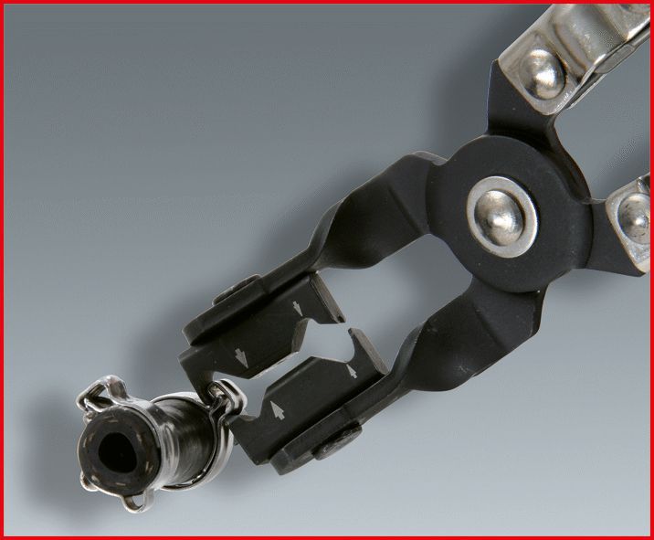 Produktbild KS TOOLS Schlauchschellenzange, 200mm bild 3