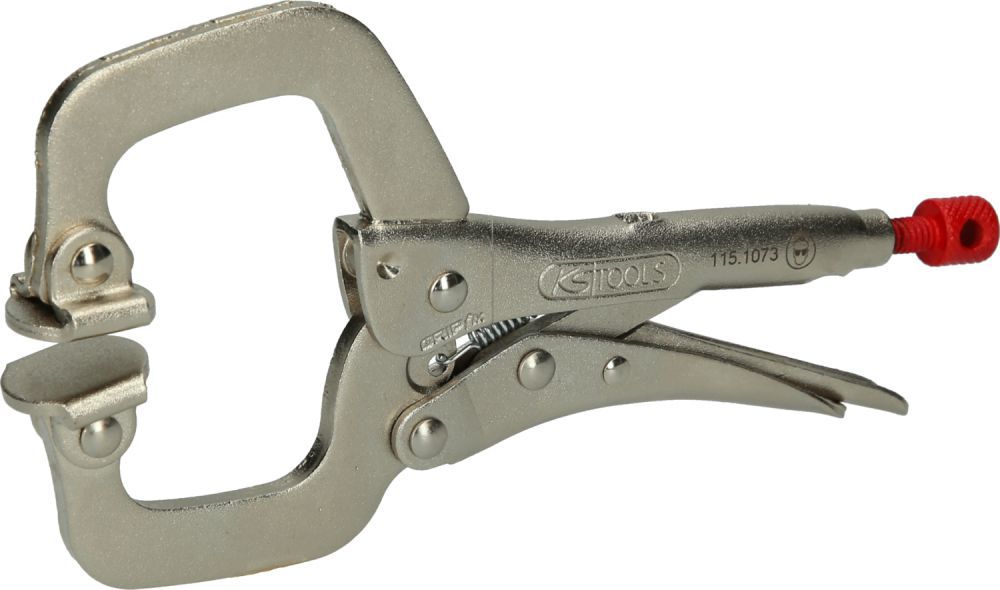 Produktbild KS TOOLS Schweiß-Klammer-Gripzange 0-35 mm, mit beweglichen Spannbacken
