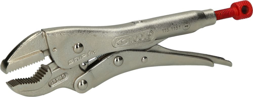 Produktbild KS TOOLS Gripzange 185mm, V-Backen
