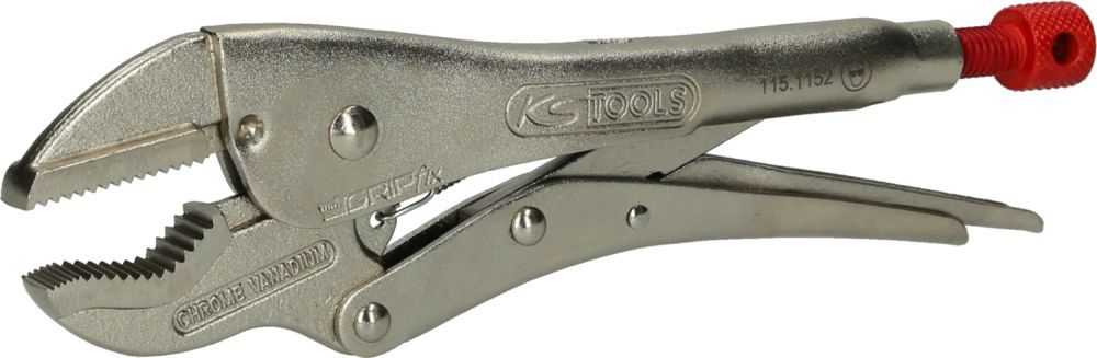 Produktbild KS TOOLS Gripzange 225mm, V-Backen