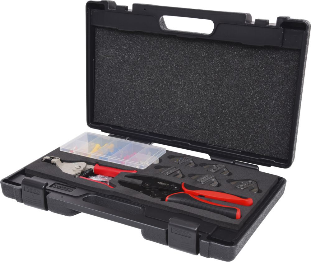 Produktbild KS TOOLS Automatik-Crimpwerkzeug Satz 8-tlg.