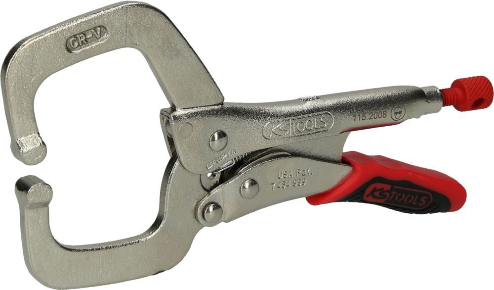 Produktbild KS TOOLS Schweiß-Klammer Gripzange mit Easy-Release 165mm