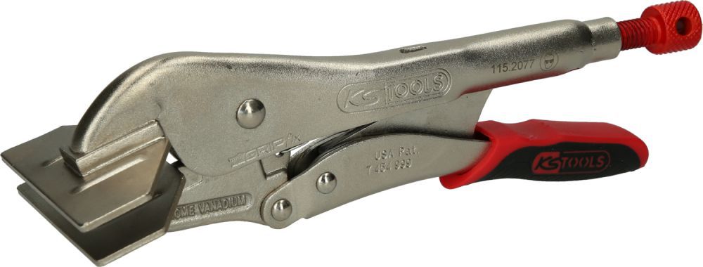 Produktbild KS TOOLS Breitmaul-Flachbacken Gripzange mit Easy-Release 250mm