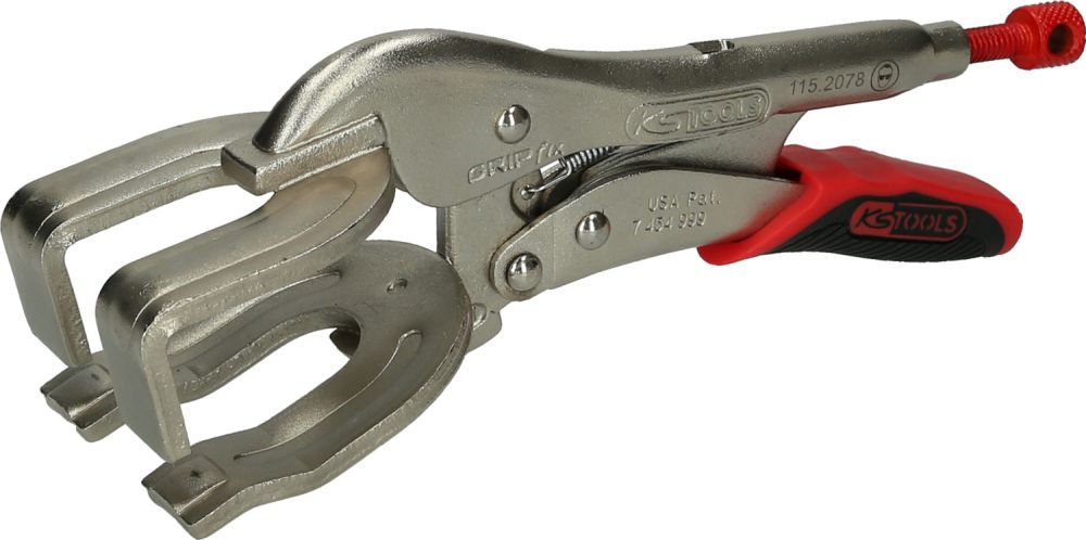 Produktbild KS TOOLS Schweiß-Gripzange mit Easy-Release 45mm, L=220mm