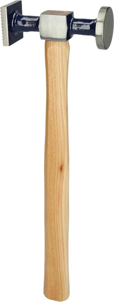 Produktbild KS Tools Karosserie-Riffelhammer grob, rund/eckig, 325mm