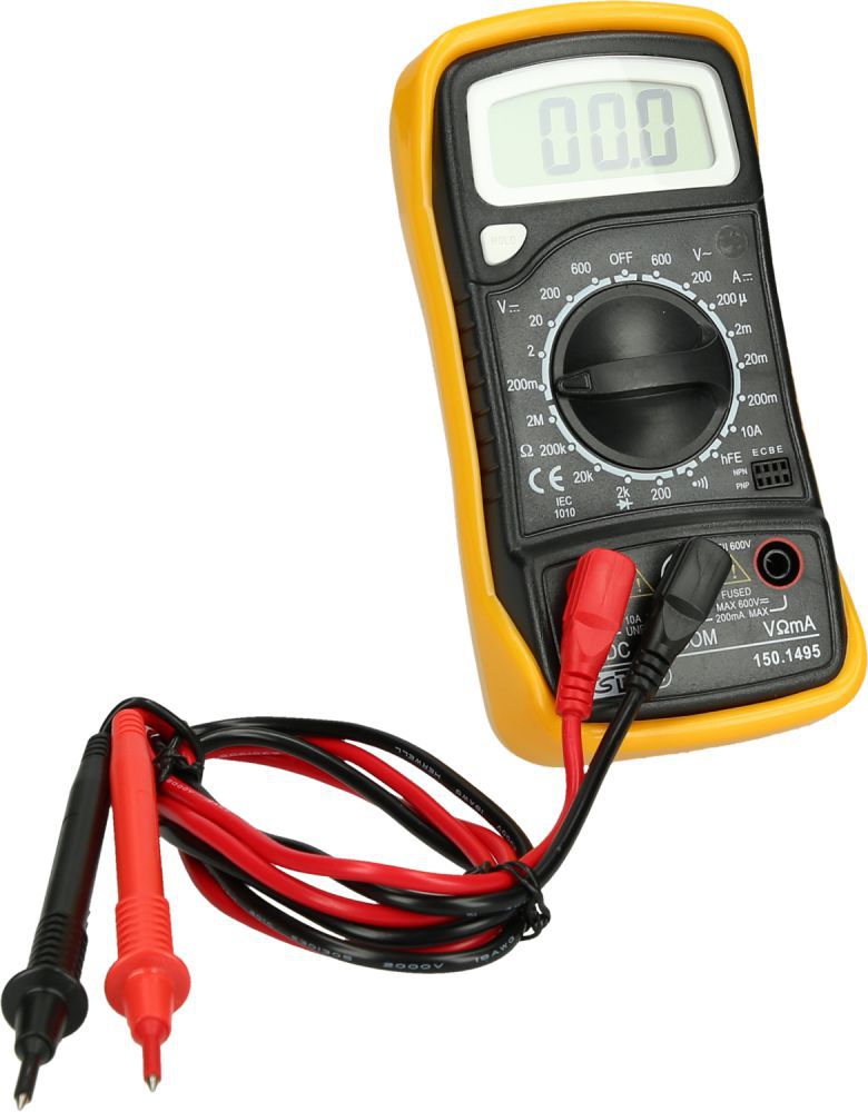 Produktbild KS Tools Digital Multimeter inkl. Prüfspitzen