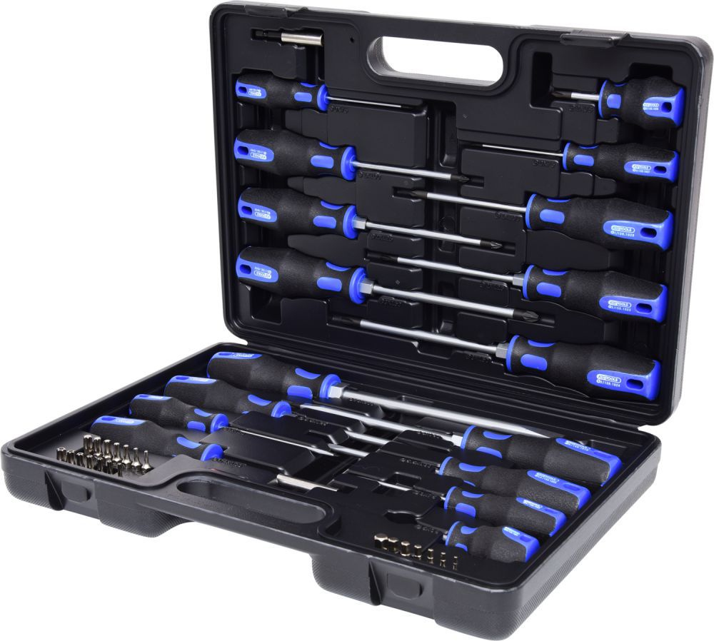 Produktbild KS Tools ERGOTORQUEplus Schraubendreher und Bit Satz 39 teilig