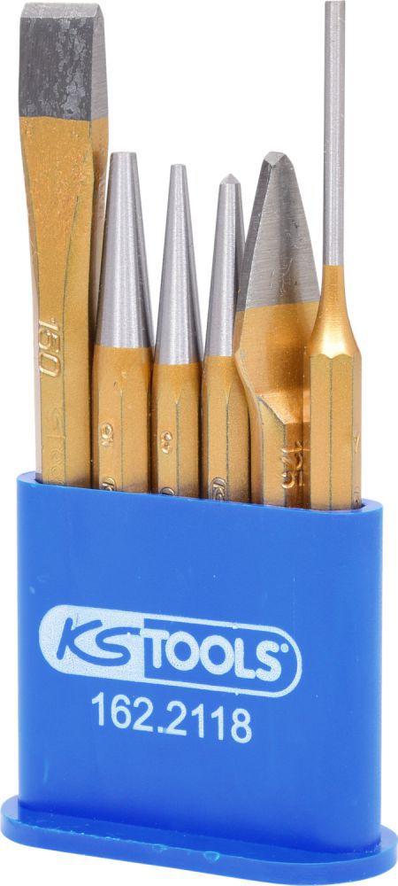 Produktbild KS Tools Kombi Werkzeugsatz in Kunststoffhalter 6 Teile